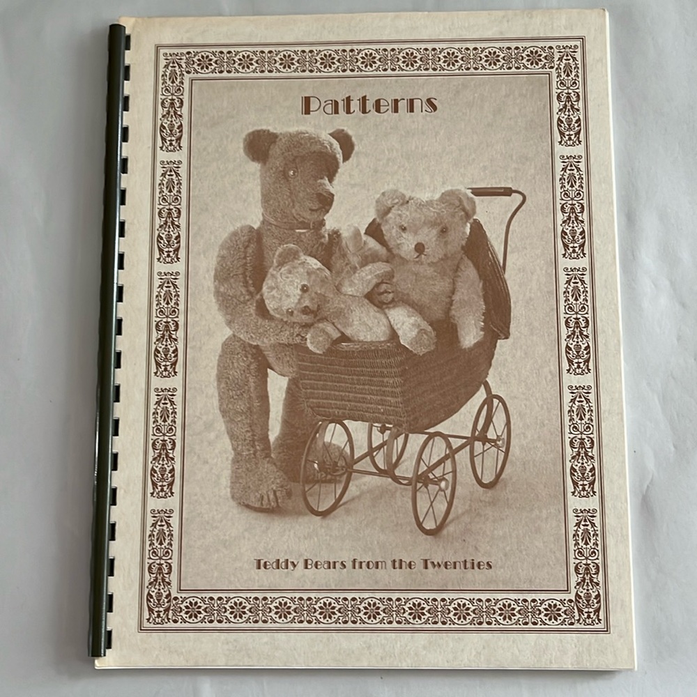 NWT Patterns Teddy Bears From the Twenties BOOK 1983 Lois Frederick RARE